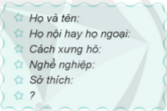 ÔN TẬP CHỦ ĐỀ GIA ĐÌNH