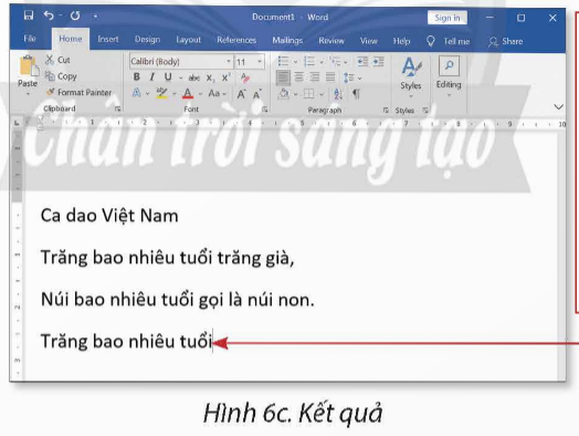 BÀI 8. CHÈN HÌNH ẢNH, SAO CHÉP, DI CHUYỂN, XÓA VĂN BẢN