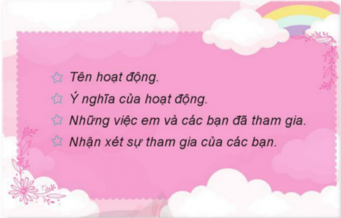 BÀI 5. MỘT SỐ HOẠT ĐỘNG KẾT NỐI VỚI XÃ HỘI CỦA TRƯỜNG HỌC