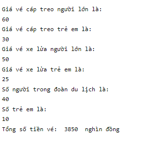 CHỦ ĐỀ F. GIẢI QUYẾT VẤN ĐỀ VỚI SỰ TRỢ GIÚP CỦA MÁY TÍNHBÀI 3 THỰC HÀNH LÀM QUEN VÀ KHÁM PHÁ PYTHON