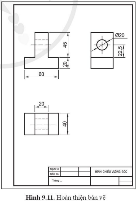 BÀI 9: HÌNH CHIẾU VUÔNG GÓC