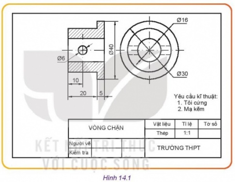 BÀI 14: BẢN VẼ CƠ KHÍ