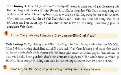 BÀI 9. CÔNG DÂN NƯỚC CỘNG HÒA XÃ HỘI CHỦ NGHĨA VIỆT NAM 