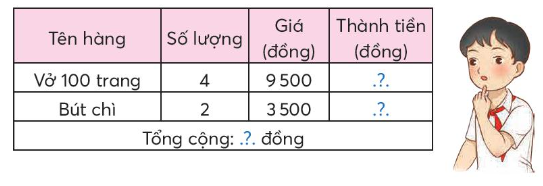 BÀI 8. BÀI TOÁN GIẢI BẰNG BA BƯỚC TÍNH