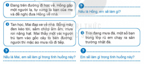 BÀI 7. ỨNG PHÓ VỚI TÌNH HUỐNG NGUY HIỂM