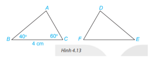 BÀI 13. HAI TAM GIÁC BẰNG NHAU, TRƯỜNG HỢP BẰNG NHAU THỨ NHẤT CỦA TAM GIÁC