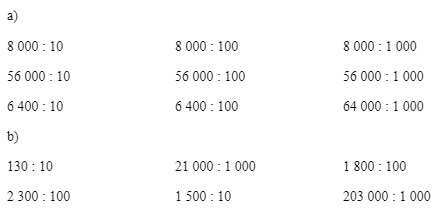 BÀI 39: CHIA CHO 10, 100, 1 000,..