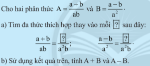 BÀI 6: CỘNG, TRỪ PHÂN THỨC