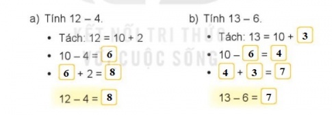 BÀI 11 PHÉP TRỪ (qua 10) TRONG PHẠM VI 20