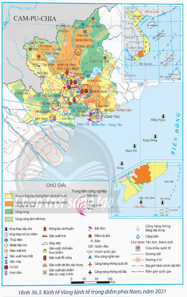 BÀI 36. PHÁT TRIỂN CÁC VÙNG KINH TẾ TRỌNG ĐIỂM