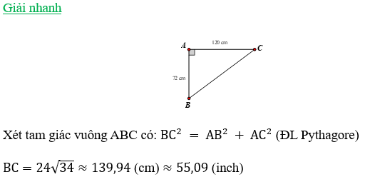 BÀI 1: ĐỊNH LÍ PYTHAGORE