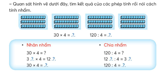 BÀI 30: NHÂN NHẨM, CHIA NHẨM