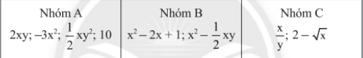 BÀI 1: ĐƠN THỨC VÀ ĐA THỨC NHIỀU BIẾN