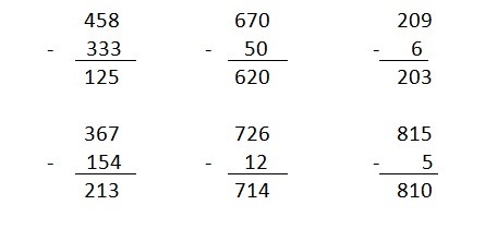 BÀI 25. PHÉP TRỪ KHÔNG NHỚ TRONG PHẠM VI 1000