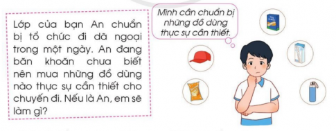 CHỦ ĐỀ 5: TUẦN 20Tiết 2 – Hoạt động giáo dục theo chủ đề: Mua sắm tiết kiệm