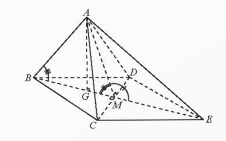 CHƯƠNG VIII: QUAN HỆ VUÔNG GÓC TRONG KHÔNG GIANBÀI 5. GÓC GIỮA ĐƯỜNG THẲNG VÀ MẶT PHẲNG. GÓC NHỊ DIỆNCÂU HỎI MỞ ĐẦUMặt phẳng nghiêng thường được sử dụng trong lao động vì tính tiện dụng của nó. Quan sát hình mặt phẳng nghiêng (P) và mặt đất (Q) trong hình dưới đây và tìm hiểu tại sao: được gọi là góc hợp bởi đường thẳng d và (Q) được gọi là góc hợp bởi hai mặt phẳng (P) và (Q)Đáp án chuẩn: K là hình chiếu vuông góc của C lên (Q)(P)∩(Q), CB⊥AB, BK⊥AB 1. GÓC GIỮA ĐƯỜNG THẲNG VÀ MẶT PHẲNGKhám phá 1: Cho đường thẳng a và mặt phẳng (P)a) Trong trường hợp a vuông góc với (P), tìm góc giữa a và một đường thẳng b tuỳ ý trong (P)b) Trong trường hợp a không vuông góc với (P), tìm góc giữa a và đường thẳng a  là hình chiếu vuông góc của a trên (P)Đáp án chuẩn: a) góc giữa  và đường thẳng  là góc vuông.b) góc giữa  và  là góc .Thực hành 1: Cho hình lập phương ABCD.A'B'C'D'. Tính góc giữa các đường thẳng sau đây với mặt phẳng (ABCD)a) AA'b) BC'c) A'CĐáp án chuẩn: a) .b) .c) .Vận dụng 1: Một tấm ván hình chữ nhật ABCD được dùng làm mặt phẳng nghiêng để kéo một vật lên khỏi hố sâu 2 m. Cho biết AB = 1 m, AB = 3,5 m. Tính góc giữa đường thẳng BD và đáy hố.Đáp án chuẩn: góc giữa đường thẳng  và đáy hồ khoảng .2. GÓC NHỊ DIỆN VÀ GÓC PHẲNG NHỊ DIỆN