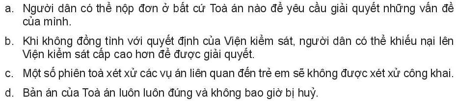 BÀI 22: TÒA ÁN NHÂN DÂN VÀ VIỆN KIỂM SÁT NHÂN DÂN