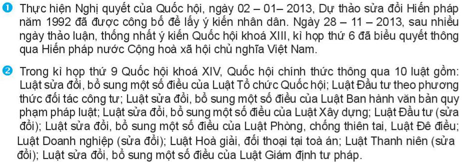 BÀI 21: QUỐC HỘI, CHỦ TỊCH NƯỚC, CHÍNH PHỦ NƯỚC CỘNG HÒA XÃ HỘI CHỦ NGHĨA VIỆT NAM