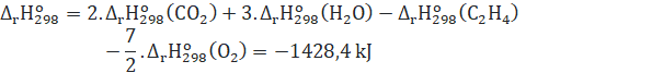 BÀI 15: Ý NGHĨA VÀ CÁCH TÍNH BIẾN THIÊN ENTHALPY PHẢN ỨNG HOÁ HỌC