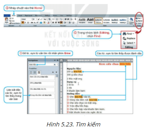 BÀI 13. THỰC HÀNH TÌM KIẾM VÀ THAY THẾ