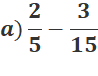 BÀI 77. TRỪ CÁC PHÂN SỐ KHÁC MẪU SỐ