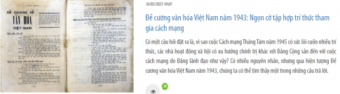 BÀI 1. MÁY TÍNH GIÚP EM TÌM HIỂU LỊCH SỬ VIỆT NAM