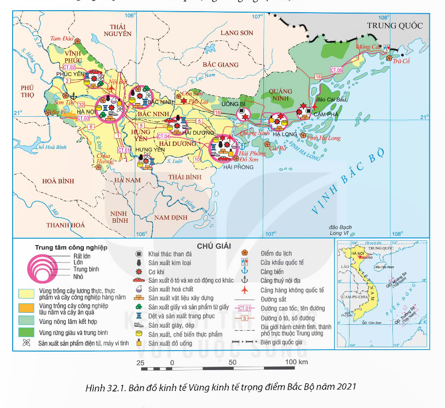 BÀI 32. PHÁT TRIỂN CÁC VÙNG KINH TẾ TRỌNG ĐIỂM