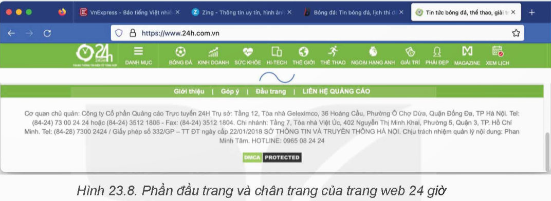 BÀI 23. CHUẨN BỊ XÂY DỰNG TRANG WEB