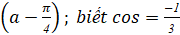 BÀI 2. CÔNG THỨC LƯỢNG GIÁC