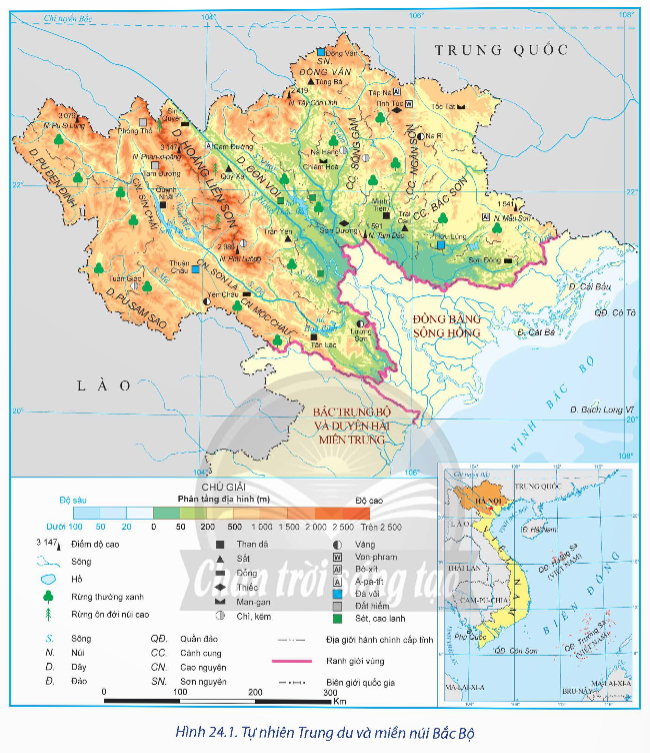 BÀI 24. KHAI THÁC THỂ MẠNH Ở TRUNG DU VÀ MIỀN NÚI BẮC BỘ