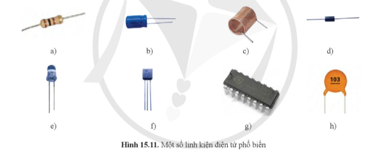 BÀI 15. MỘT SỐ LINH KIỆN ĐIỆN TỬ PHỔ BIẾN