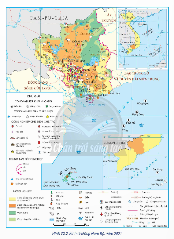 BÀI 32. PHÁT TRIỂN KINH TẾ - XÃ HỘI Ở ĐÔNG NAM BỘ