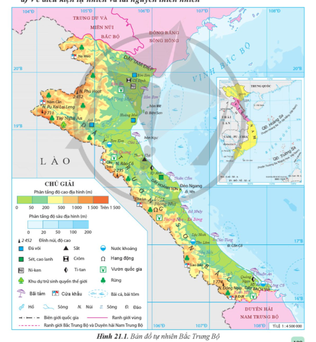 BÀI 21. PHÁT TRIỂN NÔNG NGHIỆP, LÂM NGHIỆP VÀ THỦY SẢN Ở BẮC TRUNG BỘ