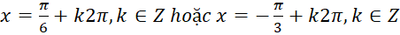 BÀI 5. PHƯƠNG TRÌNH LƯỢNG GIÁC CƠ BẢN