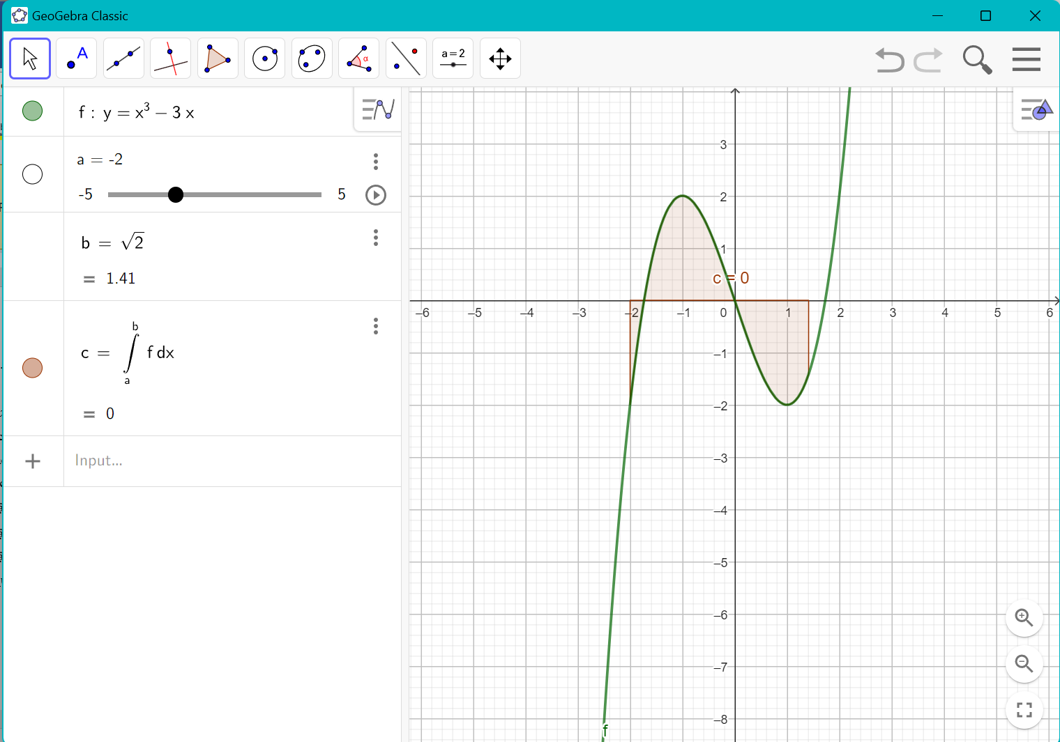 BÀI 2. MINH HỌA VÀ TÍCH PHÂN BẰNG PHẦN MỀM GEOGEBRA