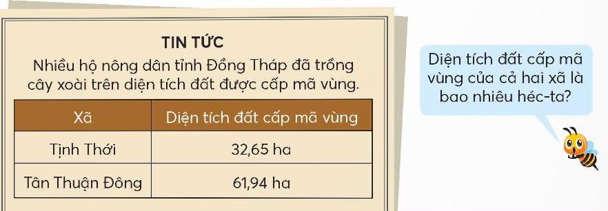 BÀI 28: CỘNG 2 SỐ THẬP PHÂN