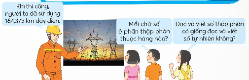 BÀI 19: HÀNG CỦA SỐ THẬP PHÂN.ĐỌC, VIẾT SỐ THẬP PHÂN