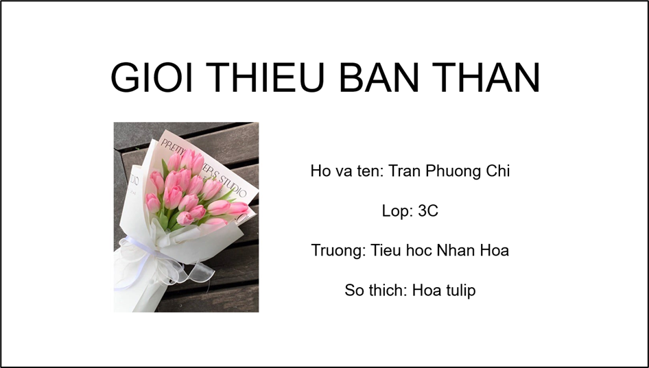 MA TRẬN ĐỀ THI CUỐI HỌC KÌ II - TIN HỌC 3 KẾT NỐI TRI THỨCNĂM HỌC 2022 – 2023 NỘI DUNGMỨC ĐỘTổng số câu Điểm sốNhận biếtThông hiểuVận dụngVD caoTNTLTNTLTNTLTNTLTNTLThực hành với tệp và thư mục trong máy tính  1     1 0,5Bảo vệ thông tin khi dùng máy tính1       1 0,5Bài trình chiếu của em1       1 0,5Tìm hiểu về thế giới tự nhiên1       1 0,5Luyện tập sử dụng chuột1       1 0,5Em thực hiện công việc như thế nào?   1     12,0Công việc được thực hiện theo điều kiện1     1 2 1,0Công việc của em và sự trợ giúp của máy tính1    1  114,5Tổng số câu TN/TL6 11 11 82 Điểm số3,0 0,52,0 4,00,5 4,06,010Tổng số điểm3,0 điểm30%2,5 điểm25%4,0 điểm40%0,5 điểm5%10 điểm100%100% A. TRẮC NGHIỆM (4 điểm)Câu 1. Câu nào sau đây sai?A. Trong máy tính có thể có nhiều ổ đĩa.B. Ổ đĩa có thể chứa nhiều thư mục và tệp.C. Trong một thư mục có thể chứa nhiều thư mục con cùng tên.D. Trong một thư mục có thể chứa nhiều thư mục con và tệp.Câu 2. Nhờ máy tính, thông tin cá nhân và gia đình của em có thể được trao đổi bằng cách nào?A. Gửi, nhận qua thư điện tử.                    B. Gửi, nhận qua tin nhắn.C. Chi sẻ trên mạng xã hội.                       D. Tất cả đáp án trên. Câu 3. Biểu tượng của phần mềm trình chiếu là?A.           B.          C.          D. Câu 4. Em dùng phần mềm nào để tìm hiểu về thế giới tự nhiên?A. Basic Mouse Skills                              B. MarioC. Kids Games Learning Science              D. KeyBlaze Typing TutorCâu 5. Hình nào dưới đây thể hiện tư thế cầm chuột đúng cách?A. Hình 7a               B. Hình 7b              C. Hình 7c               D. Hình 7a và 7bCâu 6. Khi có điều gì xảy ra thì em gọi số điện thoại 114?A. Khi người thân em bị ốm cần cấp cứu.B. Khi em phát hiện ra một vụ cháy.C. Khi em thấy có một vụ xô xát.D. Khi em thấy có một bạn học sinh bị bố mẹ quở mắng.Câu 7. Nam được cô giáo giao cho công việc giới thiệu về một loài cây mà em yêu thích. Theo em thì công việc nào cần sự trợ giúp của máy tính?A. Chọn loài cây để giới thiệu.B. Lên kế hoạch thực hiện các công việc phải làm.C. Lên ý tưởng các ý cần miêu tả cây.D. Tạo bài trình chiếu.Câu 8. Cho tình huống:  Nếu ngày mai có tiết học Giáo dục thể chất thì em sẽ mặc trang phục thể thao