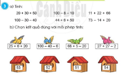 HOẠT ĐỘNG KHỞI ĐỘNGTrước khi vào bài học ngày hôm nay, cô muốn cả lớp cùng nhắc lại cách thực hiện đặt tính và cách thực hiện phép tính cộng trừ (có nhớ) trong phạm vi 100.HOẠT ĐỘNG LUYỆN TẬP