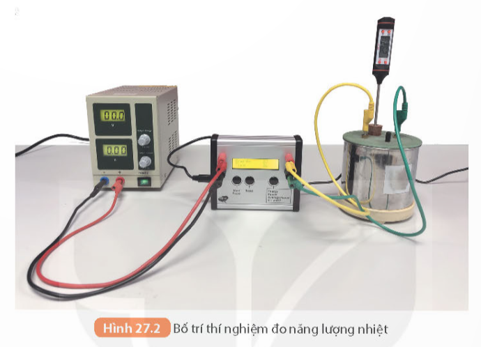 BÀI 27: THỰC HÀNH ĐO NĂNG LƯỢNG NHIỆT BẰNG JOULEMETER