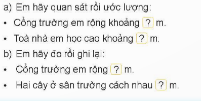 BÀI 57 THỰC HÀNH VÀ TRẢI NGHIỆM ĐO ĐỘ DÀI