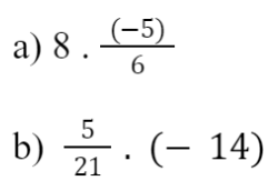 CHƯƠNG 5. PHÂN SỐ VÀ SỐ THẬP PHÂNBÀI 4: PHÉP NHÂN, PHÉP CHIA PHÂN SỐ1. PHÉP NHÂN PHÂN SỐBài 1: Tính tích và viết kết quả ở dạng phân số tối giản:Giải nhanh:Bài 2: Tính tích và viết kết quả ở dạng phân số tối giảnGiải nhanh:Bài 3: Hãy nêu các tính chất của phép nhân số tự nhiênGiải nhanh:Giao hoán, kết hợp, nhân với số 1, phân phối của phép nhân với phép cộng và phép trừ.Giải nhanh:2. PHÉP CHIA PHÂN SỐBài 1: Viết phân số có tử và mẫu lần lượt là mẫu và tử của phân số 32Giải nhanh:2/3Bài 2: Tìm phân số nghịch đảo của mỗi phân số sau:Giải nhanh:Bài 3: TínhGiải nhanh:BÀI TẬP