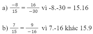 CHƯƠNG 5: PHÂN SỐBÀI 1: PHÂN SỐ VỚI TỬ SỐ VÀ MẪU SỐ LÀ SỐ NGUYÊN1. Mở rộng khái niệm phân sốBài 1: Ba người cùng góp vốn để thành lập một công ty. Số tiền góp vốn của mỗi người bằng nhau. Kết quả kinh doanh ba năm đầu của công ty được nêu ở hình trên.a) Dùng số nguyên (có cả số âm) thích hợp để biểu thị số tiền chỉ kết quả kinh doanh của công ty mỗi năm.b) Nếu chia đều số tiền đó cho những người góp vốn, mỗi năm mỗi người thu được bao nhiêu triệu đồng?Giải nhanh:a) - Năm đầu tiên: −20 triệu đồng.- Năm thứ hai: 0- Năm thứ ba: 17 triệu đồng.Năm thứ 2: 0Bài 2: Hãy đọc mỗi phân số dưới đây và cho biết tử số và mẫu số của chúng.Giải nhanh:2. Phân số bằng nhauBài 1: Quan sát Hình a và Hình b dưới đây:b) Từ hai phân số bằng nhau được minh hoạ ở Hình a, hãy so sánh tích 3 . 8 với tích 4 . 6. Tương tự, với Hình b, sẽ so sánh các tích nào?Giải nhanh:Bài 2: Các cặp phân số sau đây có bằng nhau hay không? Vì sao?Giải nhanh:3. Biểu diễn ở dạng phân sốGiải nhanh:Bài 2: Biểu diễn các số –23; –57; 237 dưới dạng phân số.Giải nhanh:4. Bài tập