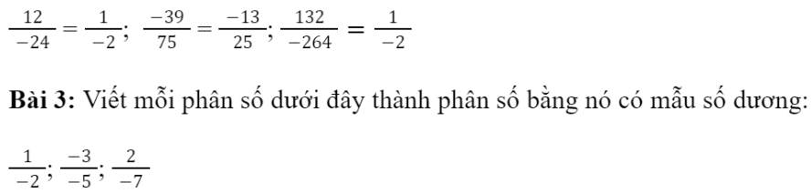 BÀI 2: TÍNH CHẤT CƠ BẢN CỦA PHÂN SỐ 1. Tính chất 1Giải nhanh:2. Tính chất 2Giải nhanh:Giải nhanh:Giải nhanh:3. Bài tập