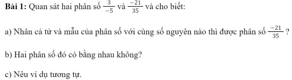 BÀI 2: TÍNH CHẤT CƠ BẢN CỦA PHÂN SỐ 1. Tính chất 1Giải nhanh:2. Tính chất 2Giải nhanh:Giải nhanh:Giải nhanh:3. Bài tập