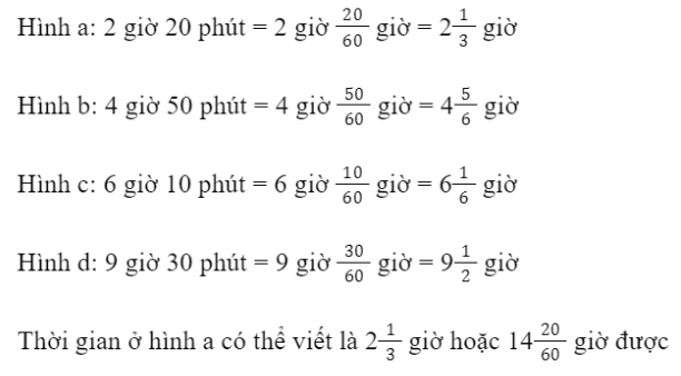 BÀI 7: HỖN SỐ 1. Hỗn sốBài 1: Ở chợ quê, người ta thường đổ bánh đúc trên đĩa có lót lá để tiện cho việc bán theo các phần khác nhau (xem hình). Thông thường mỗi đĩa bánh chia làm 4 phần.a) Chị An mua 5 phần bánh, được người bán lấy cho một đĩa và một phần, có đúng không?b) Bà Bé mua 11 phần bánh, được người bán lấy cho hai đĩa và 3 phần, có đúng không?Giải nhanh:a) Đúng b) ĐúngGiải nhanh:2. Đổi hỗn số ra phân sốGiải nhanh:3. Bài tập