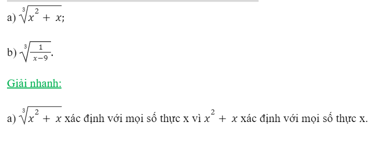 BÀI 3. CĂN THỨC BẬC HAI VÀ CĂN THỨC BẬC BA CỦA BIỂU THỨC ĐẠI SỐ