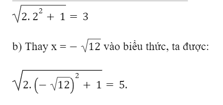 BÀI 3. CĂN THỨC BẬC HAI VÀ CĂN THỨC BẬC BA CỦA BIỂU THỨC ĐẠI SỐ