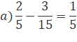 BÀI 77. TRỪ CÁC PHÂN SỐ KHÁC MẪU SỐ