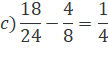 BÀI 77. TRỪ CÁC PHÂN SỐ KHÁC MẪU SỐ